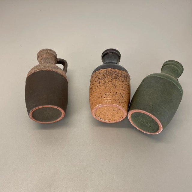 Fat Lava Supercolor Vases from Marei, Germany, 1970s, Set of 3 For Sale - Image 16 of 17