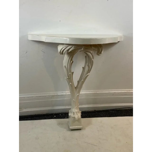 Late 20th Century Serge Roche Style Mirror and Console For Sale - Image 5 of 10