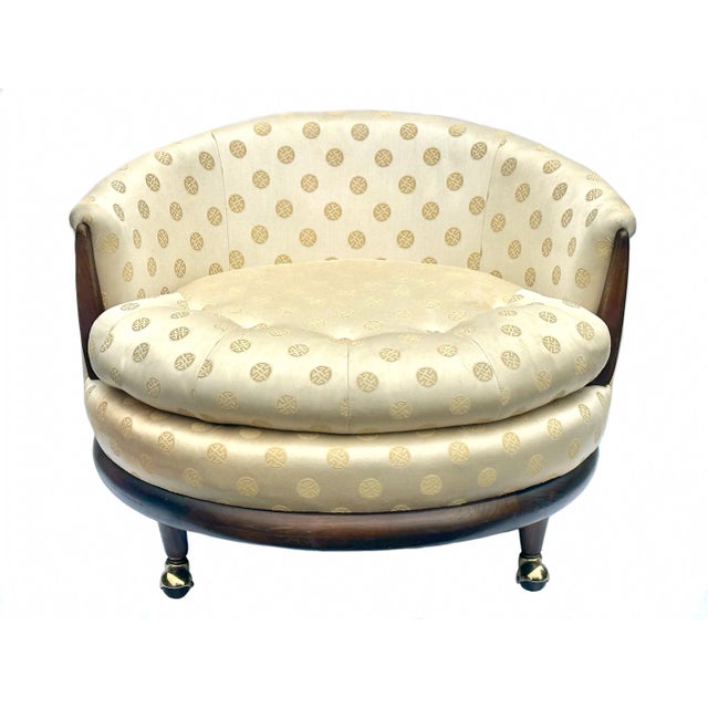 Adrian Pearsall Lounging Tub Chair Circa 1960’s For Sale - Image 9 of 12