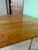 American Beautiful Antique Drop Leaf Colonial Table From 1700s or 1800s. Turned Legs and Original Wood Casters, Good as Console or Kitchen Island or Dining. For Sale - Image 3 of 8