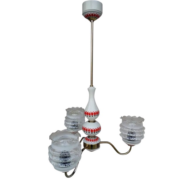 Vintage Chandelier, 1960s For Sale