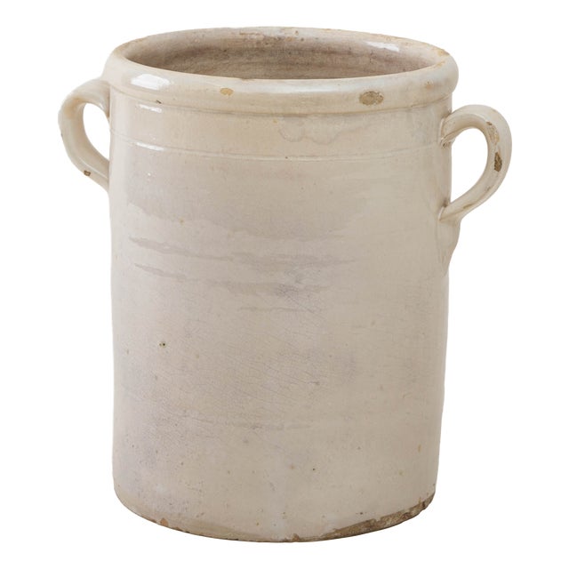 19th Century Ceramic Grottaglie Vase, Italy For Sale