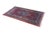 Traditional Vintage Hand-Knotted Wool Oriental Medallion Rug Crimson Red Indigo Blue 3 X 5' For Sale - Image 3 of 12