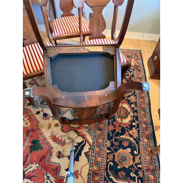 Henkel Harris Late 20th Century Henkel Harris Dining Chairs For Sale - Image 4 of 4