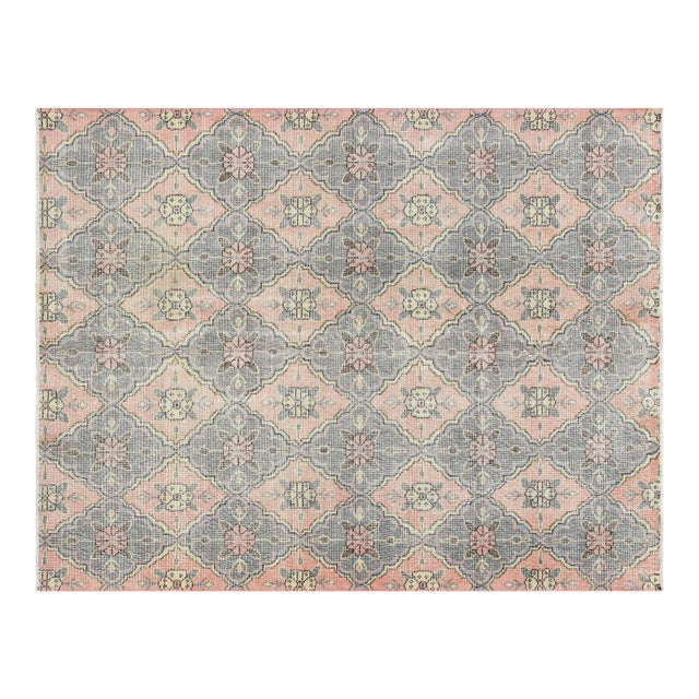 1960s Turkish Mid-Century-Modern Rug For Sale