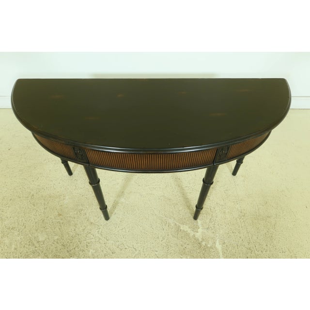 Approx: 20 Years Old Factory Distressed & Rubbed Finish Nice Carved Details 1 Drawer Front Condition: Excellent Original...