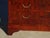 Antique Restoration Chest of Drawers in Mahogany Veneer with White Marble Top For Sale - Image 4 of 18