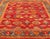 Traditional Design Antique Turkish Oushak Rug in Red, Blue and Marigold. Keivan Woven Arts / Rug / HAS-3326 / country of...