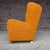 Mid 20th Century Fritz Hansen Style Mid Century Wingback Chair For Sale - Image 5 of 12