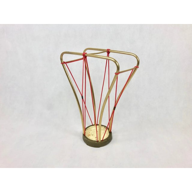 Metal Mid-Century Umbrella Stand, 1960s For Sale - Image 7 of 8