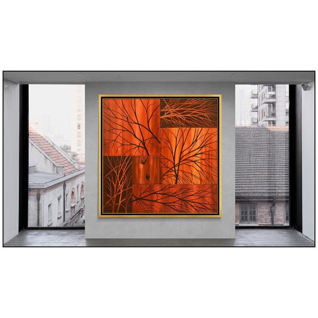 Message us to inquire about custom framing options! (Included for free with every purchase) The artwork here, "Glow of...
