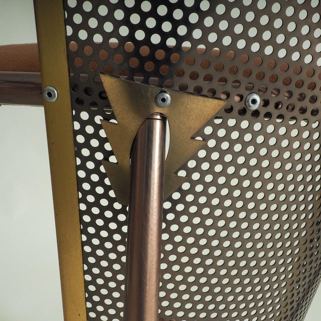 Vintage Sevilla Expo 92 Chairs by Frans Van Praet for Belgochrom, 1992, Set of 2 For Sale - Image 6 of 15