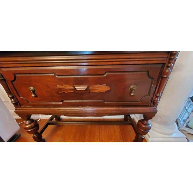 Wood Antique / Vintage Hutch, Display Cabinet, Bookcase, Etc. For Sale - Image 7 of 8