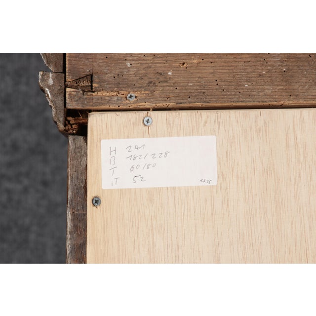 Antique Baroque Cabinet in Oak, 1750 For Sale - Image 14 of 18