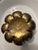 1970s Large Mid 20th Century Feldman Brass Lotus Flower Candle Holder. 5 " D X 2.25" H For Sale - Image 5 of 5