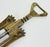 Vintage Italian Brass Corkscrew Wine Bottle Opener For Sale - Image 4 of 5