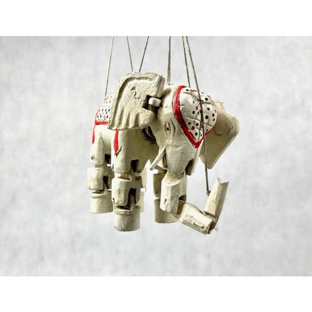 The marionette comes from Burma from the 1930s. It was used in traditional Burmese puppet theatre. It has articulated...