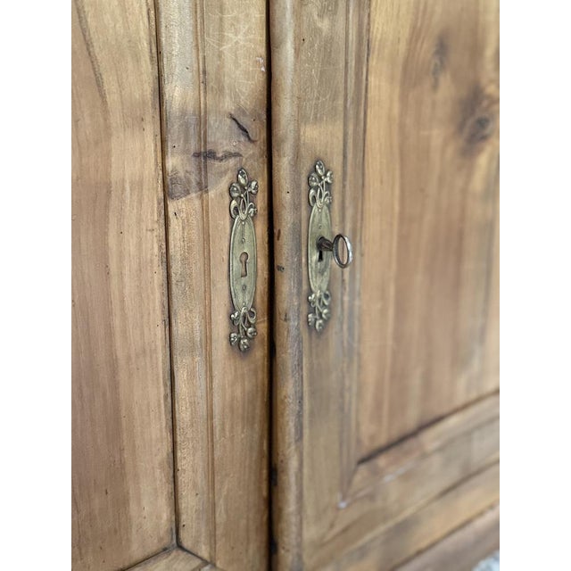 Antique French Cherry Wood Cupboard, 1800s For Sale - Image 11 of 18