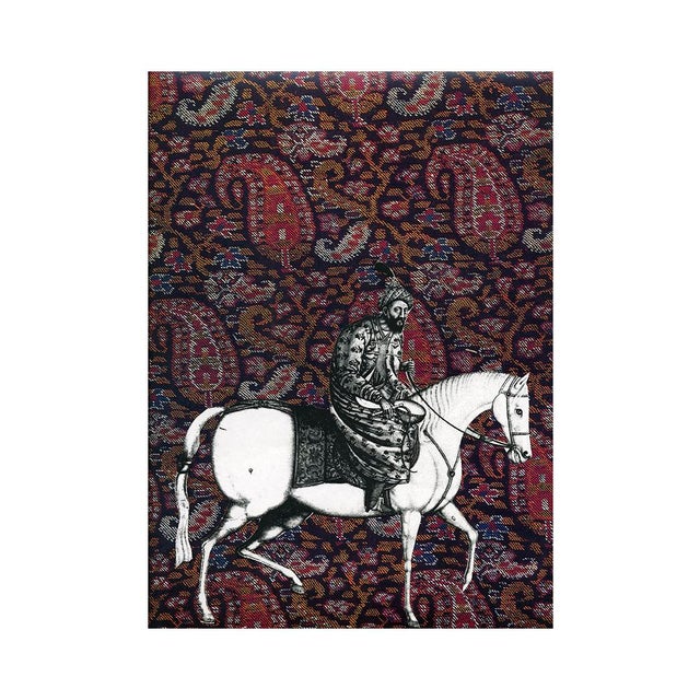 Horsemen of Apocalypse, Original Pigment Print on Watercolor Paper For Sale