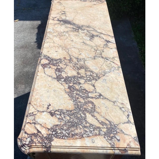 Early 20th Century Pair of Singed Linke Bronze Mounted Parquetry Commodes, Francois Linke, Paris Fr For Sale - Image 14 of 14