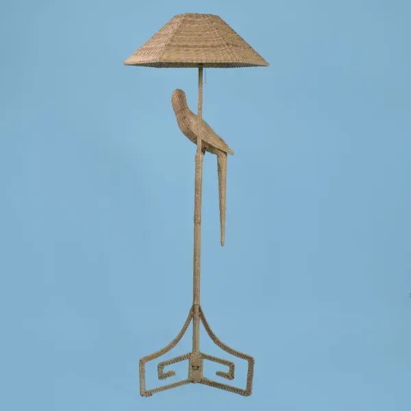 Boho Chic Macaw Floor Lamp by Mario Lopez Torres For Sale - Image 3 of 10