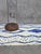 Textile Ivory and Blue Azilal Wool Rug - 7.4 X 6.1 Ft For Sale - Image 7 of 8