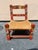 Vintage Mexican Folk Art Children’s Chair For Sale - Image 11 of 11