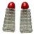 Vintage Glass Salt and Pepper Shakers For Sale