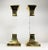 Lucite and Brass Large Candle Holders Candlesticks 1970s. Mid Century For Sale - Image 10 of 14
