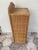 1990s Wicker 3 Shelf Stand For Sale - Image 4 of 12