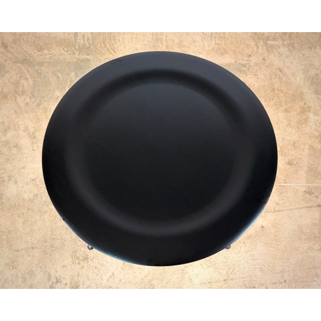 Mid-Century Modern CTM Coffee Table in Black Ash Wood by Charles and Ray Eames for Vitra, 2000s For Sale - Image 3 of 6