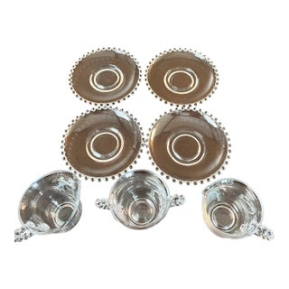Vintage Imperial Candlewick Serving Set - 7 Piece For Sale