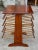 Vintage Farmhouse Pine Turned Spindle Magazine Record Rack Holder For Sale - Image 4 of 11