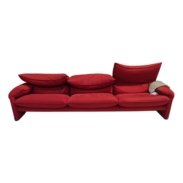 Maralunga 3-Seater Sofa by Vico Magistretti for Cassina, 2024 For Sale