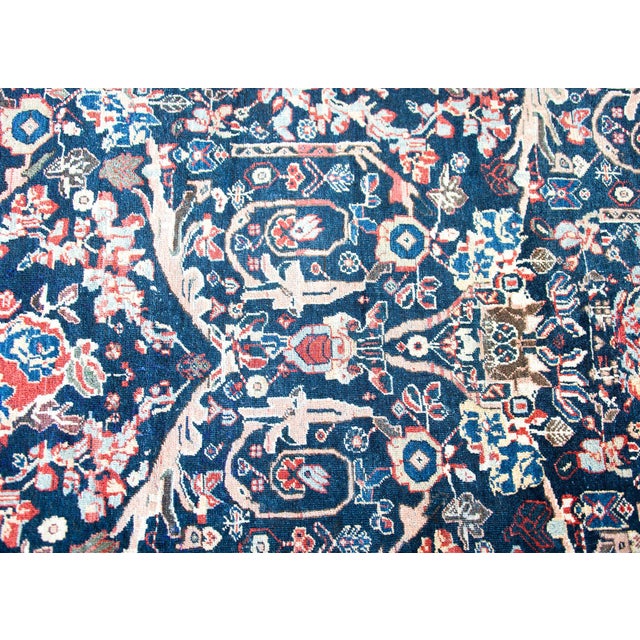 Early 20th Century Persian Mahal Rug For Sale - Image 12 of 15