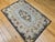 1900 - 1909 Vintage American Hand Hooked Rug, Wool & Cotton, Floral Pattern, Folk Art, 4x6 For Sale - Image 5 of 15