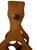 Mid-Century Modern Mid-Century Modern 12-Bottle Shaped Wooden Wine Rack Caddy For Sale - Image 3 of 9