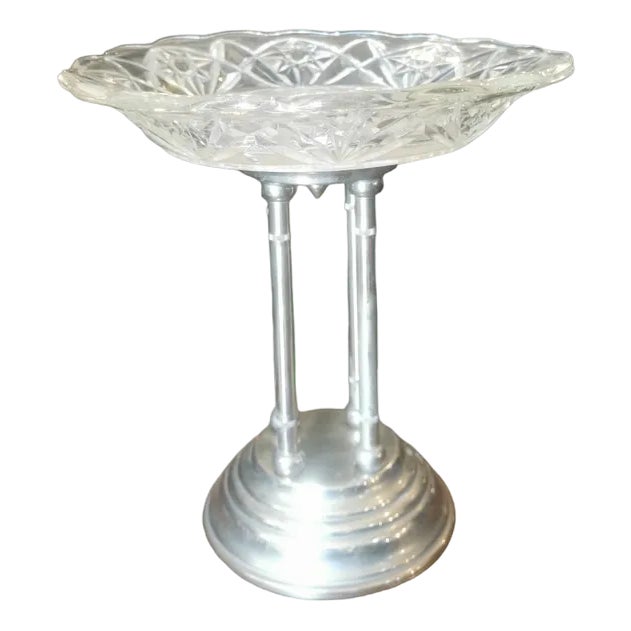 Art Deco Cake Stand, 1950s For Sale