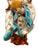 Eugenio Pattarino Ceramic Sculpture of Chinese Man and Lady, Italian Chinoiserie For Sale - Image 16 of 18