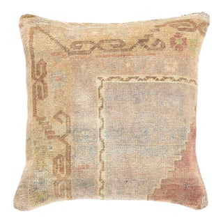 Pasargad DC Vintage Hand Knotted Rug Turkish Pillow For Sale