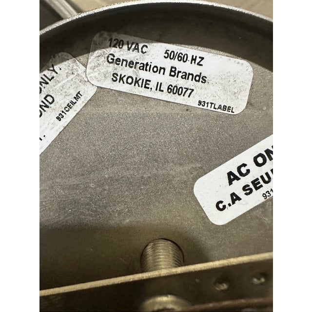 Vintage LBL Miyu Modern Style Blown Art Glass Wired Pendant Light For Sale - Image 9 of 13