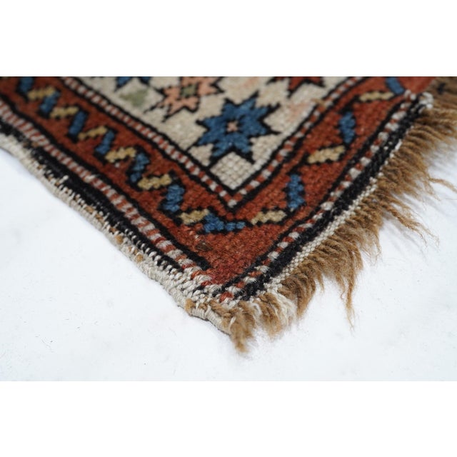 Traditional Antique Caucasian Shirvan Rug 2'9'' X 3'9'' For Sale - Image 3 of 11