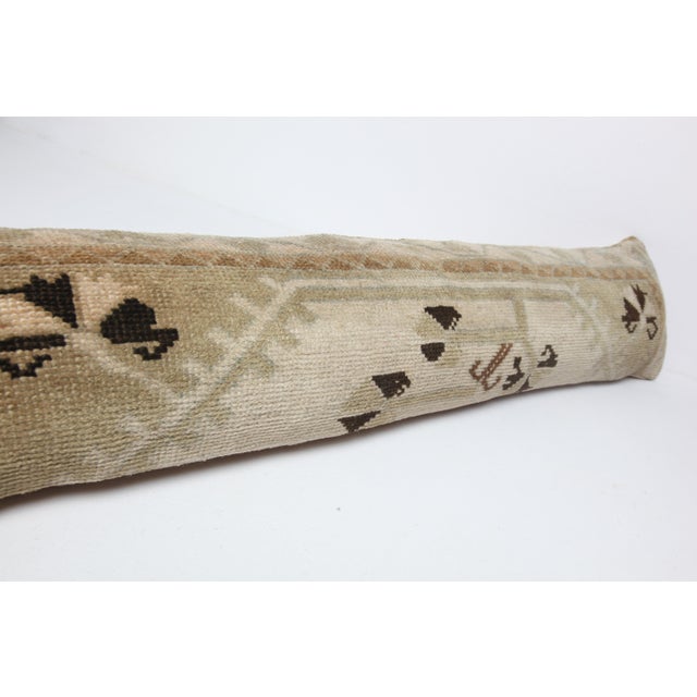 Textile Mid 20th Century Handmade Home Decor Vintage Rug Pillow Cover For Sale - Image 7 of 8