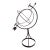 Antique French Country Wrought Iron Garden Armillary Sundial For Sale