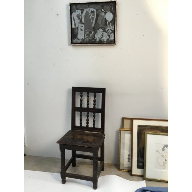 “abstract Landscape “ Printing Plate Mounted in Custom Frame For Sale - Image 12 of 13