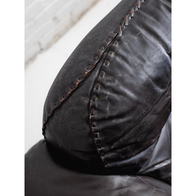 "Ds101" Leather Sofa by De Sede, 1970s For Sale - Image 12 of 12