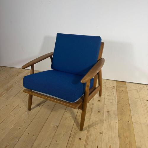 Wood Mid-Century Danish Teak Armchair, 1960s For Sale - Image 7 of 7