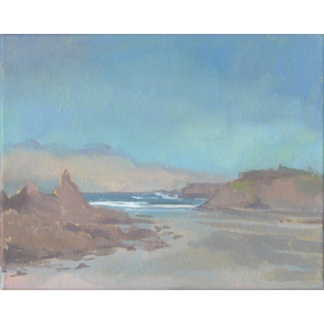 Michelle Farro Mendocino Coast, Set of Six Original Oil Paintings by Michelle Farro For Sale - Image 4 of 9