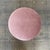 2020s Contemporary Blush Velvet Round Ottoman / Vanity Stool For Sale - Image 5 of 5