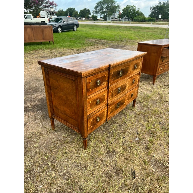 French 18th Century Louis XVI Walnut Chest of Drawers For Sale - Image 4 of 12